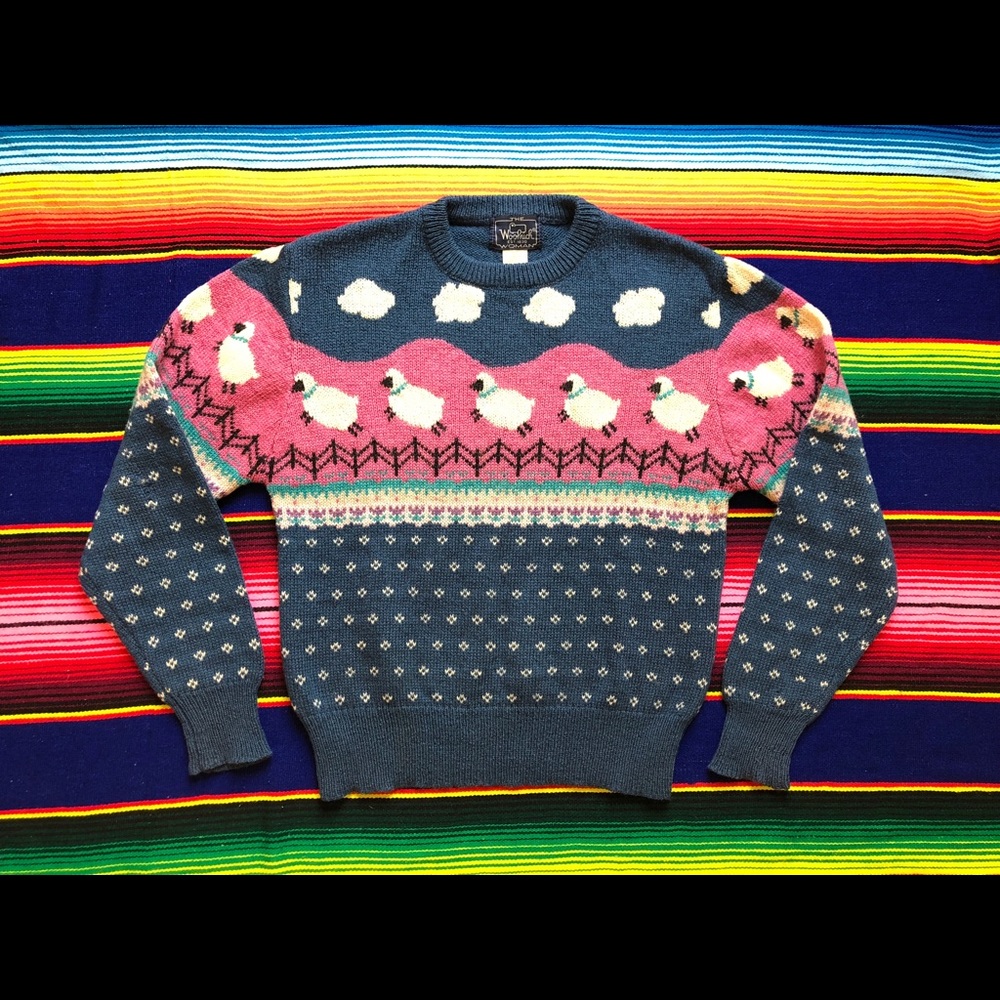 Women’s Woolrich sweater.